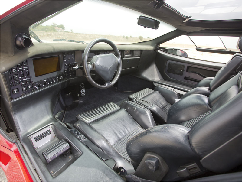 Illustration for article titled Did You Know The Vector W8's Interior Is Delightfully Nuts?